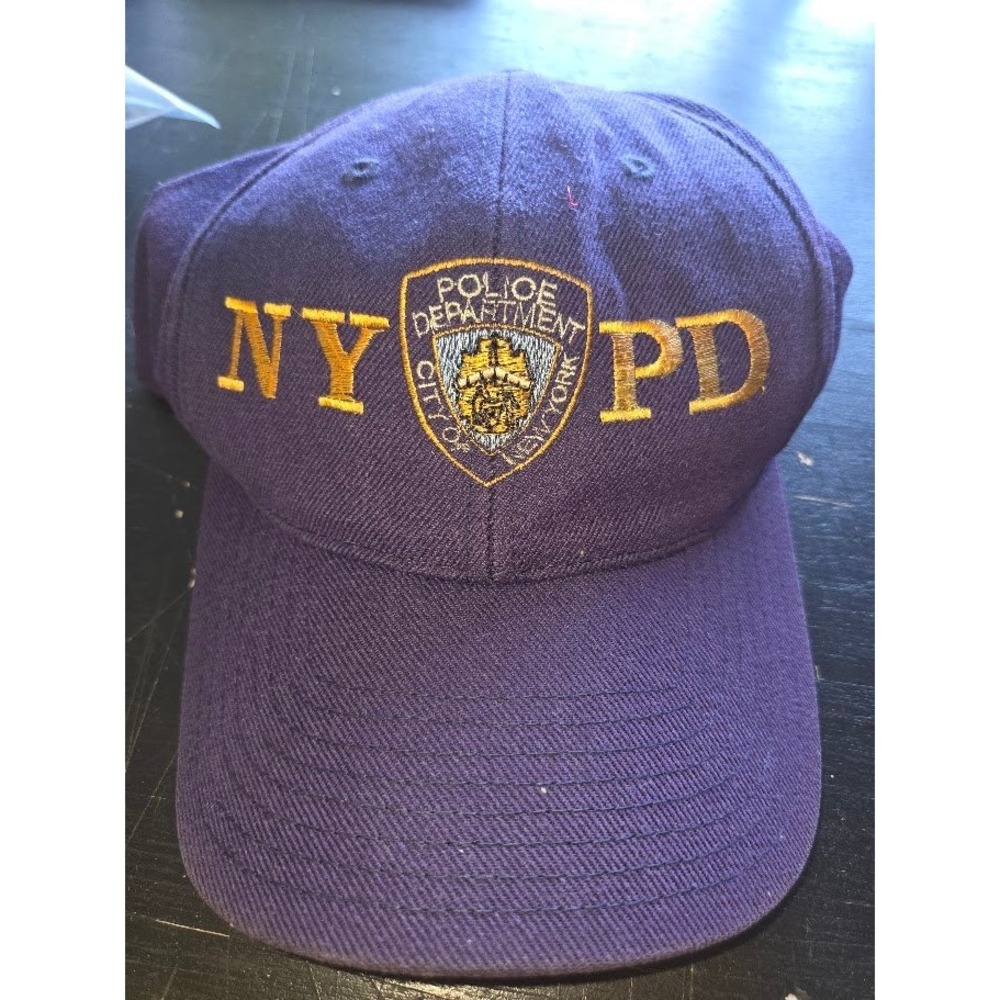 NYPD New York City Police Department Navy Blue Baseball Hat Adjustable Cap